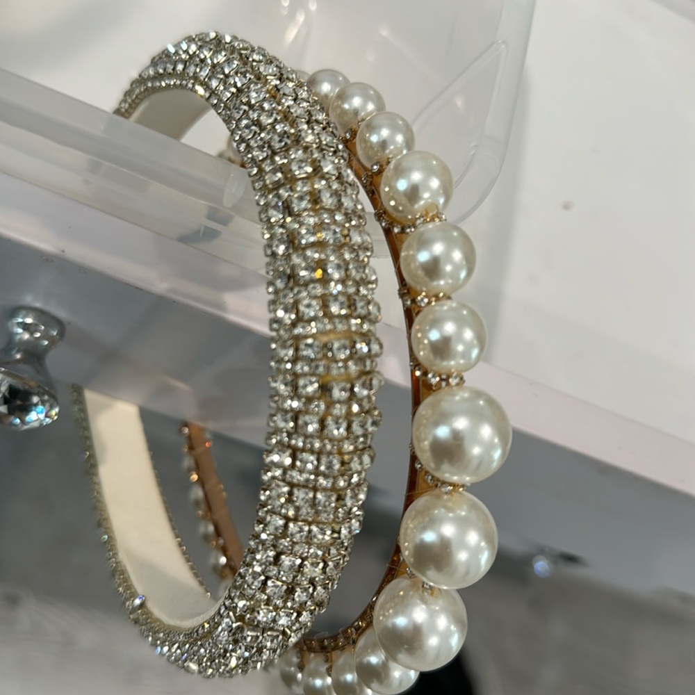 Crystal and Pearl Headbands